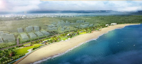 青岛西海岸金沙滩景区整体提升工程